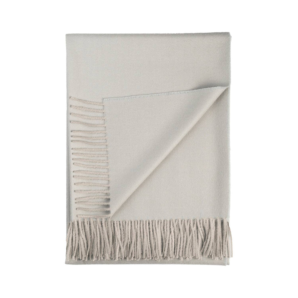 100% Baby Alpaca Throw - London Fog