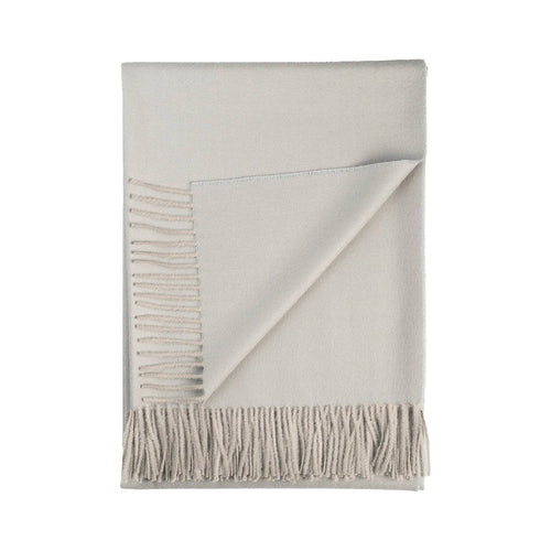 100% Baby Alpaca Throw - London Fog
