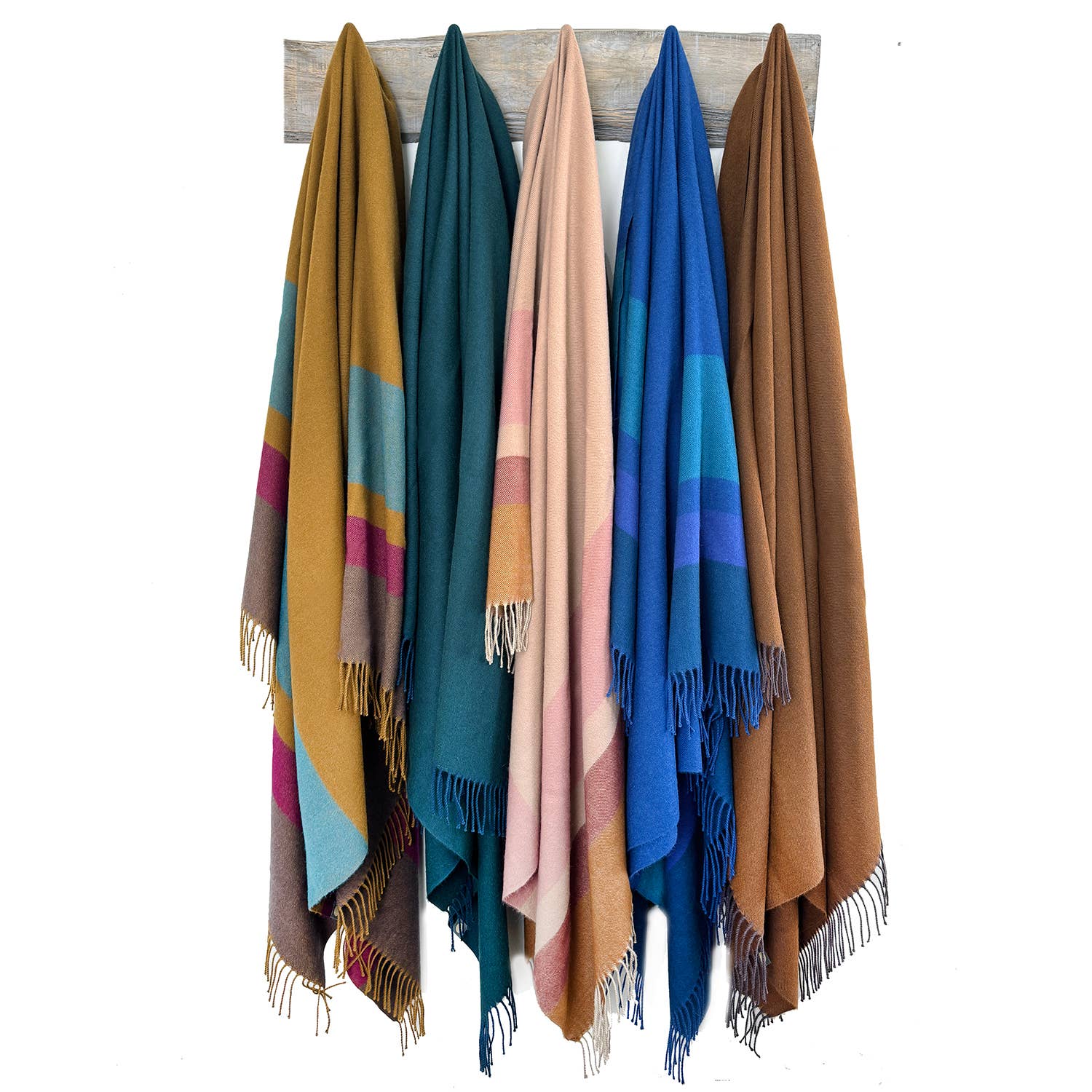 NEW! 100% Baby Alpaca Throw - Tapenade