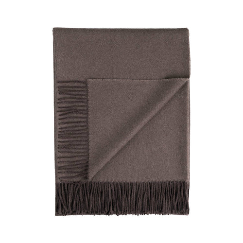 100% Baby Alpaca Throw - Truffle
