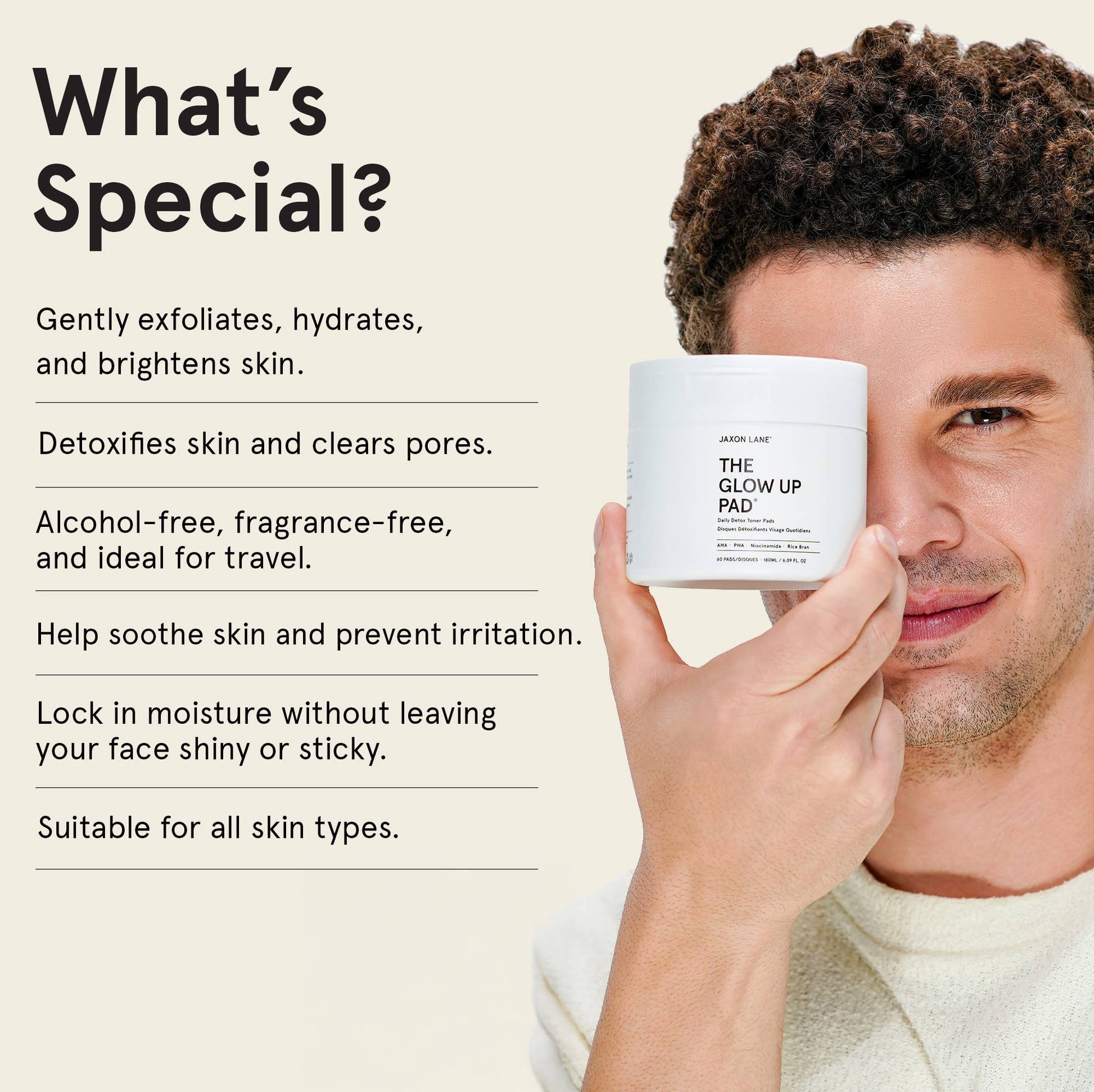 Glow Up Pad - Daily Detox Toner Pad (60 Pads)