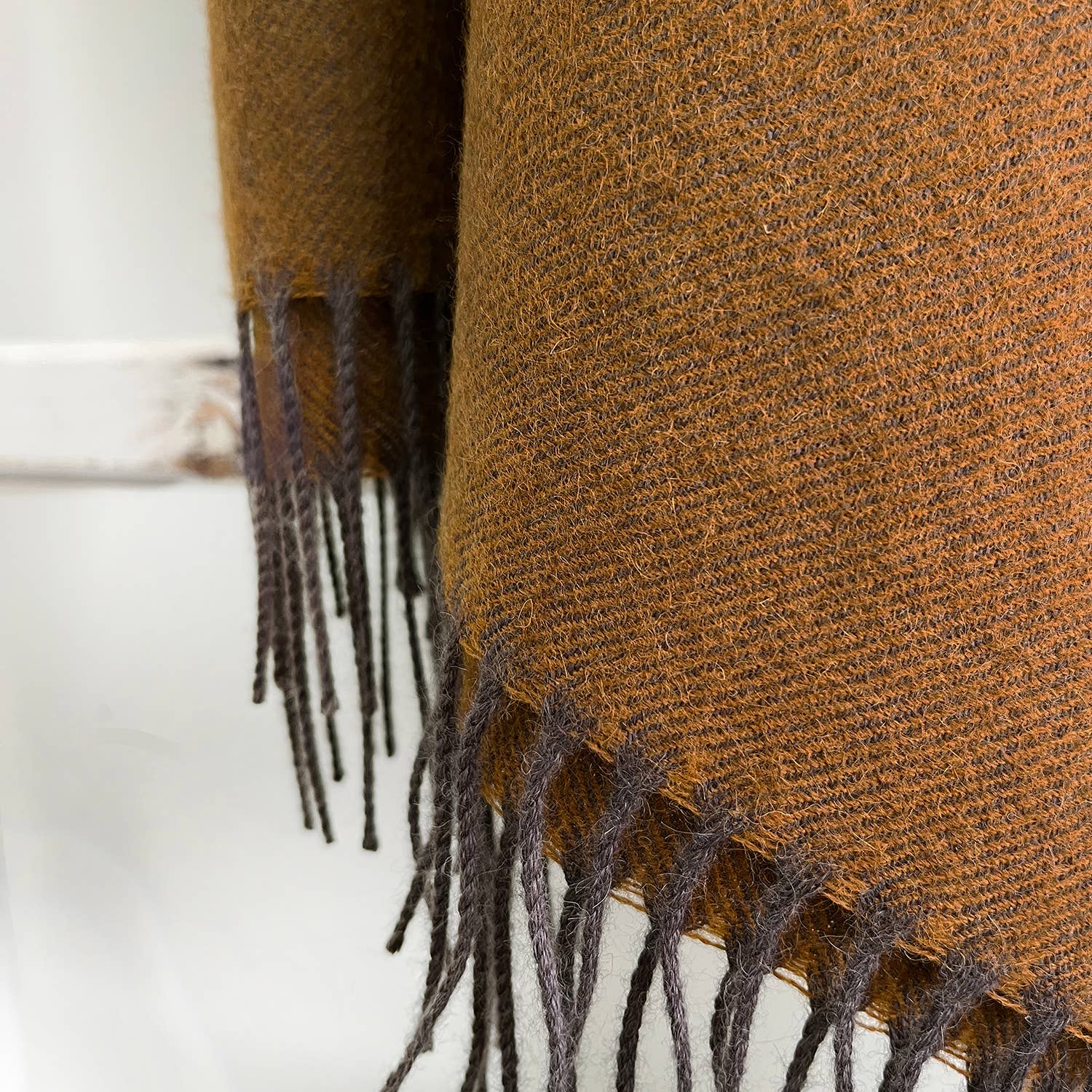NEW! 100% Baby Alpaca Throw - Tapenade