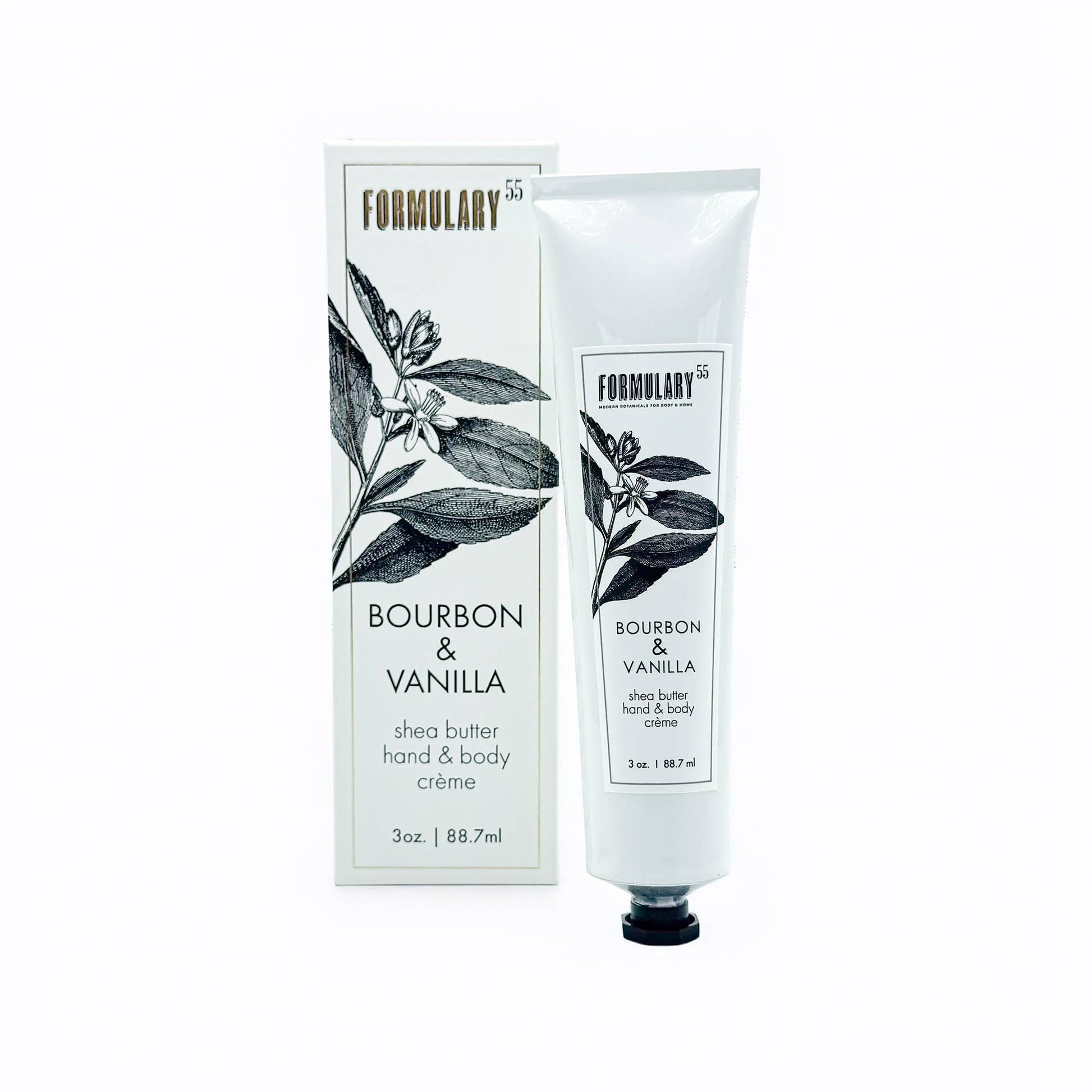 Bourbon & Vanilla - Shea Butter Hand and Body Creme Tube