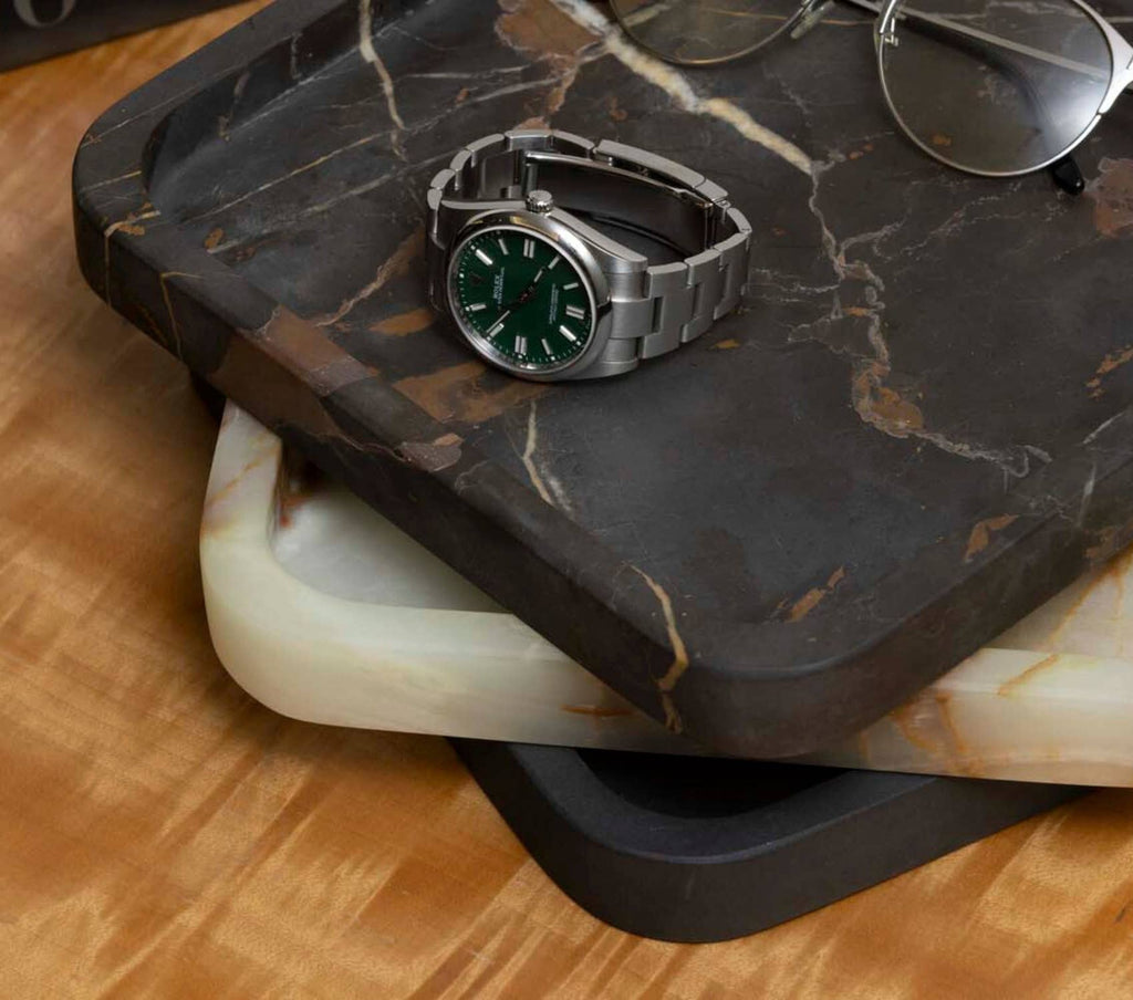 Robbie Genuine Marble Tray and Catch-All