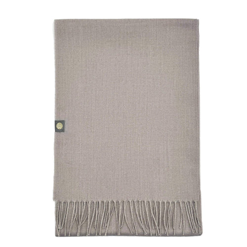 100% Baby Alpaca Throw - Hazelnut