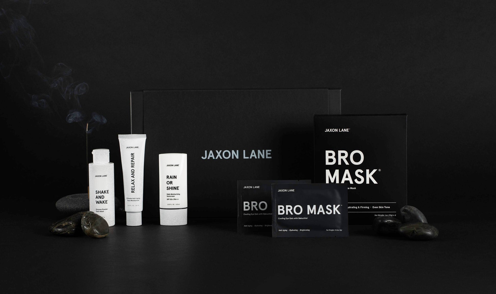 DELUXE SKIN CARE SET for Men Facial Care Set Gift Box
