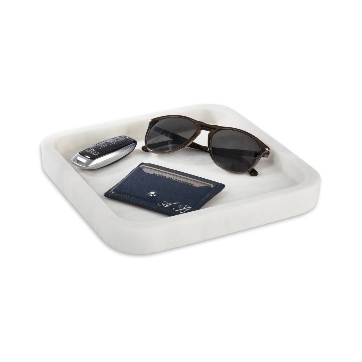 Robbie Genuine Marble Tray and Catch-All