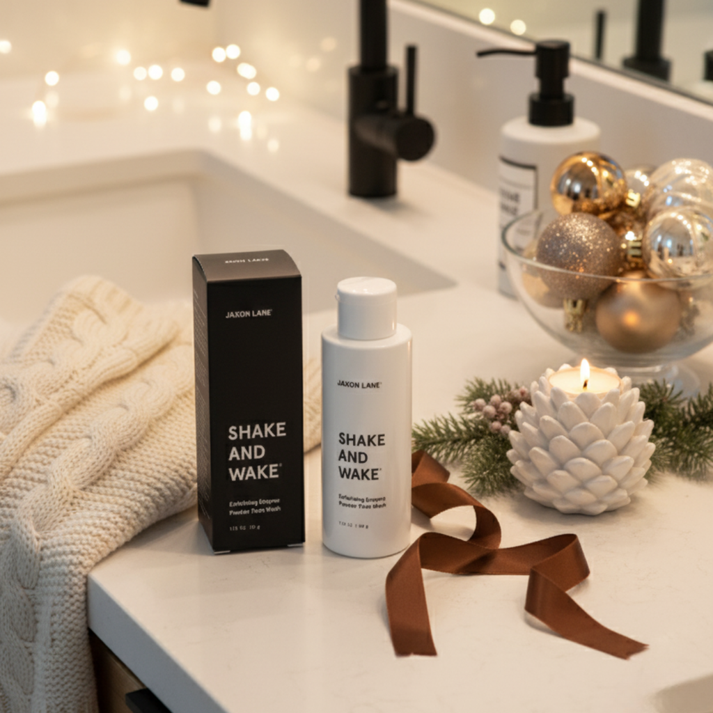 SHAKE AND WAKE Enzyme Powder Face Wash Gentle Exfoliation