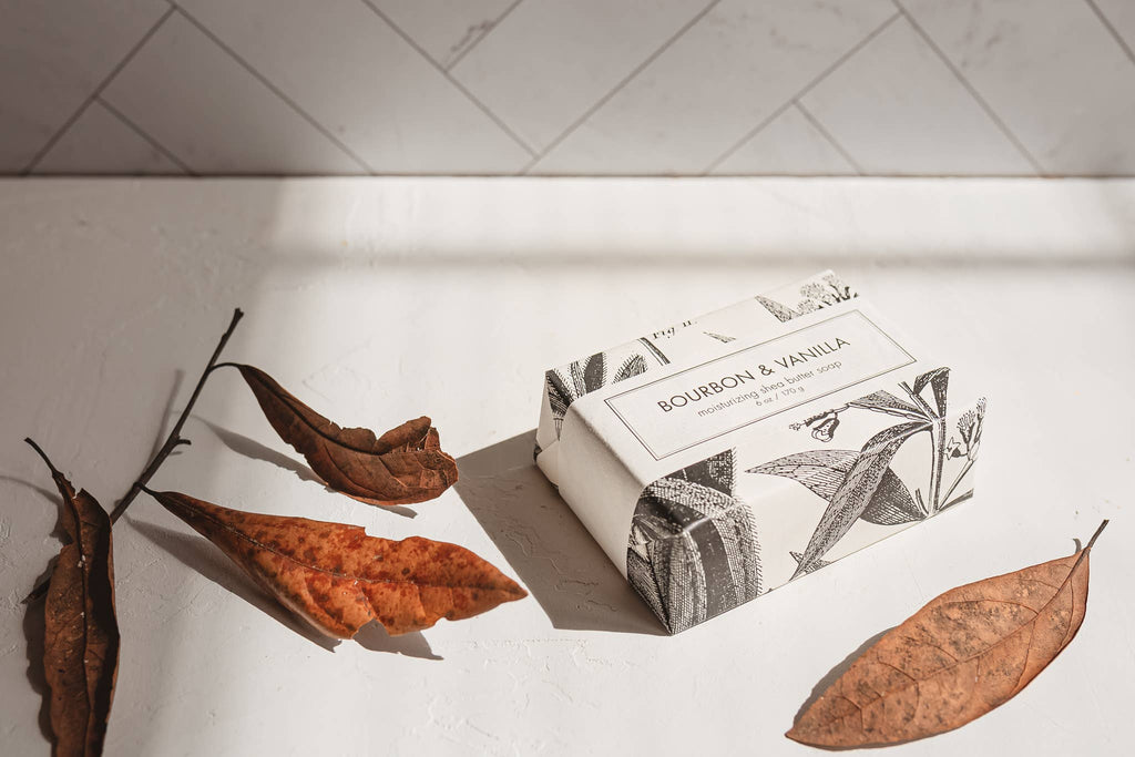 Bourbon & Vanilla Shea Butter Soap - Bath Bar