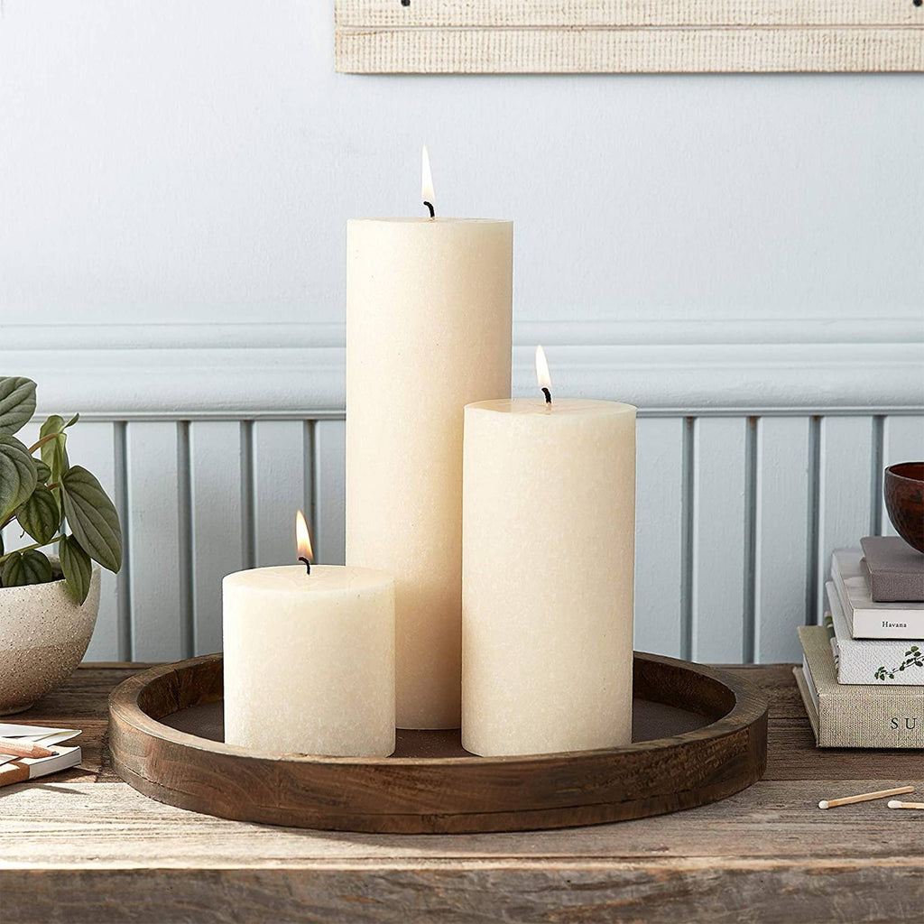 Root  3" Timberline™ Pillar Candles