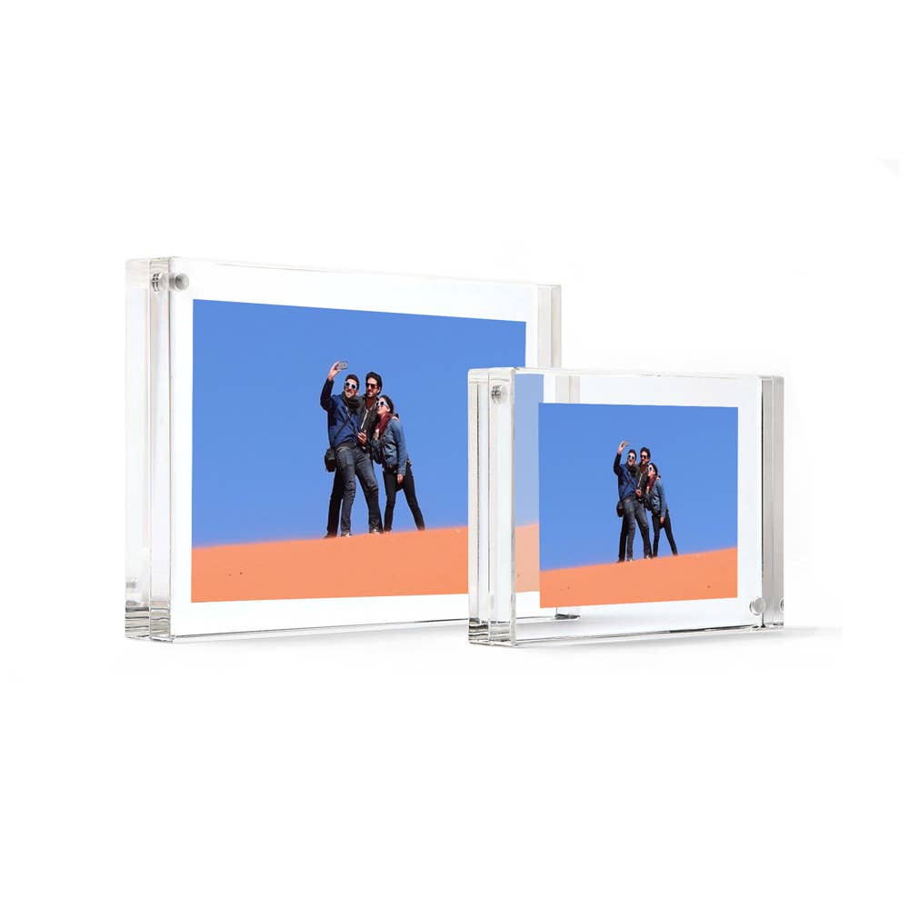 The Original Magnet Frame - Clear, Acrylic Frames - 13 Sizes